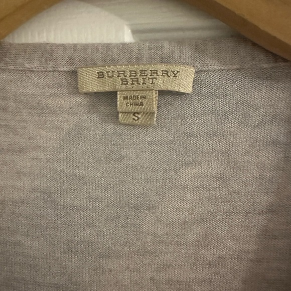 Burberry Brit Size Small Long Cardigan - PLEASE READ DESCRIPTION - Picture 3 of 9